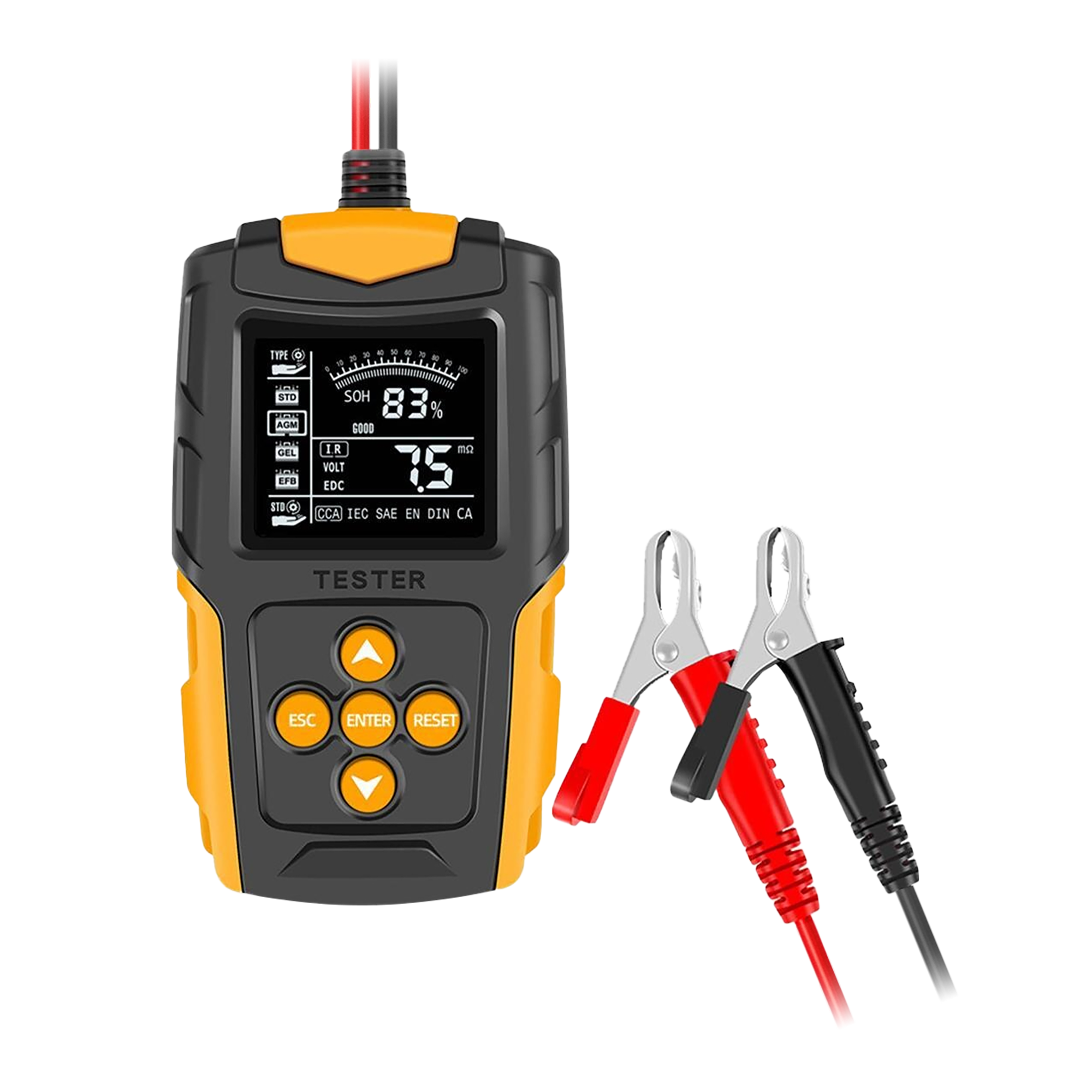 E6150 digitaalne akutester, 12/24 V