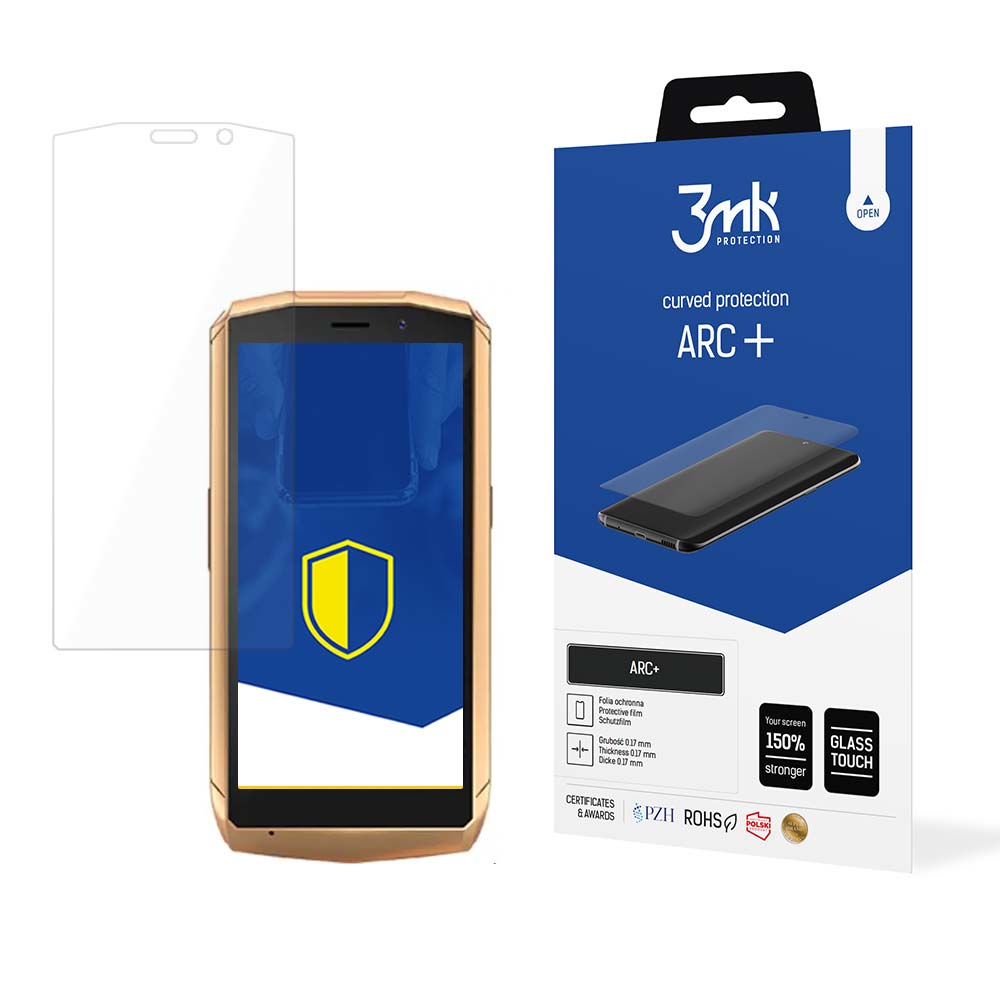 Cubot Pocket – 3mk ARC+ telefoni ekraanikaitse