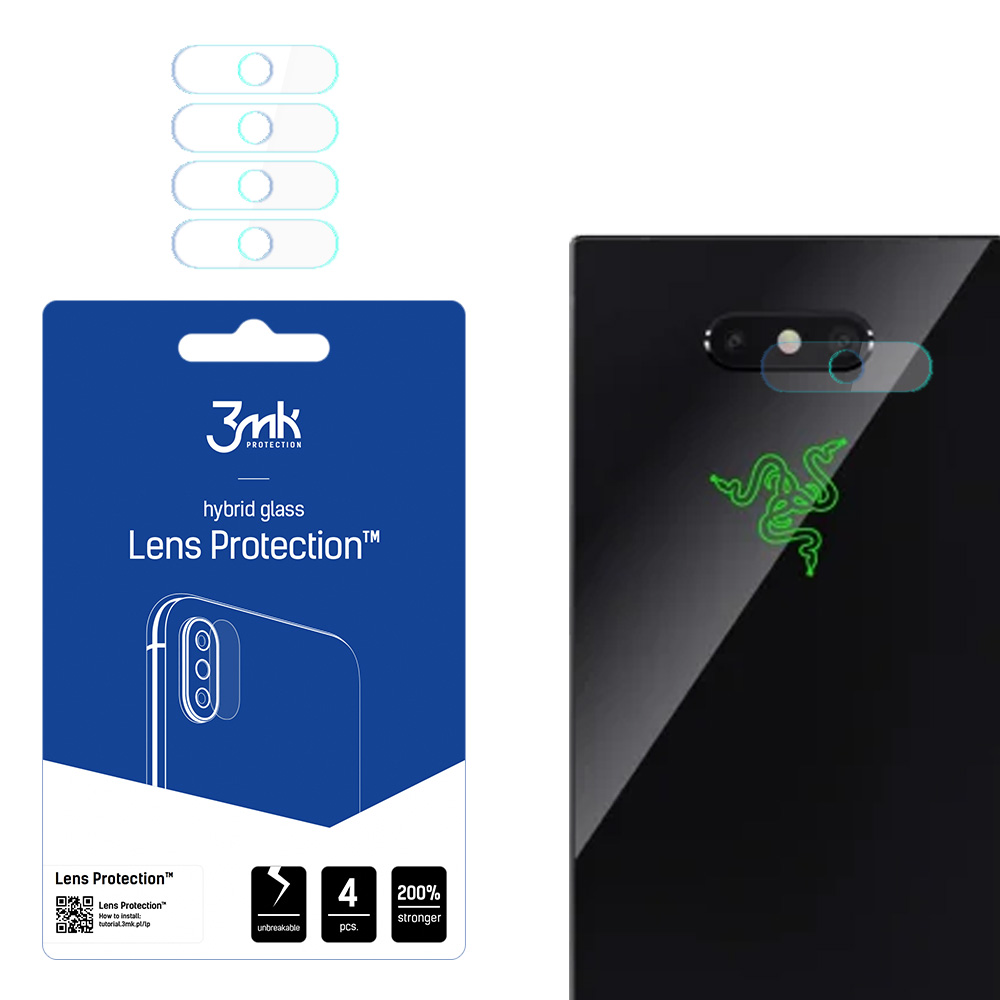 Razer Phone 2 – 3mk Lens Protection kaamera objektiivi kaitse