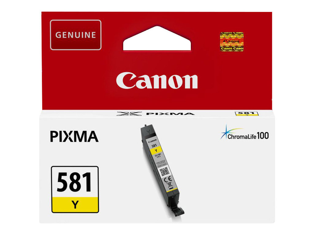Canon CLI-581 Y tindikassett, kollane