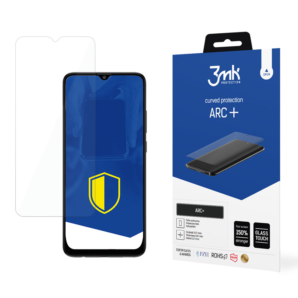 Samsung Galaxy M02s – 3mk ARC+ telefoni ekraanikaitse