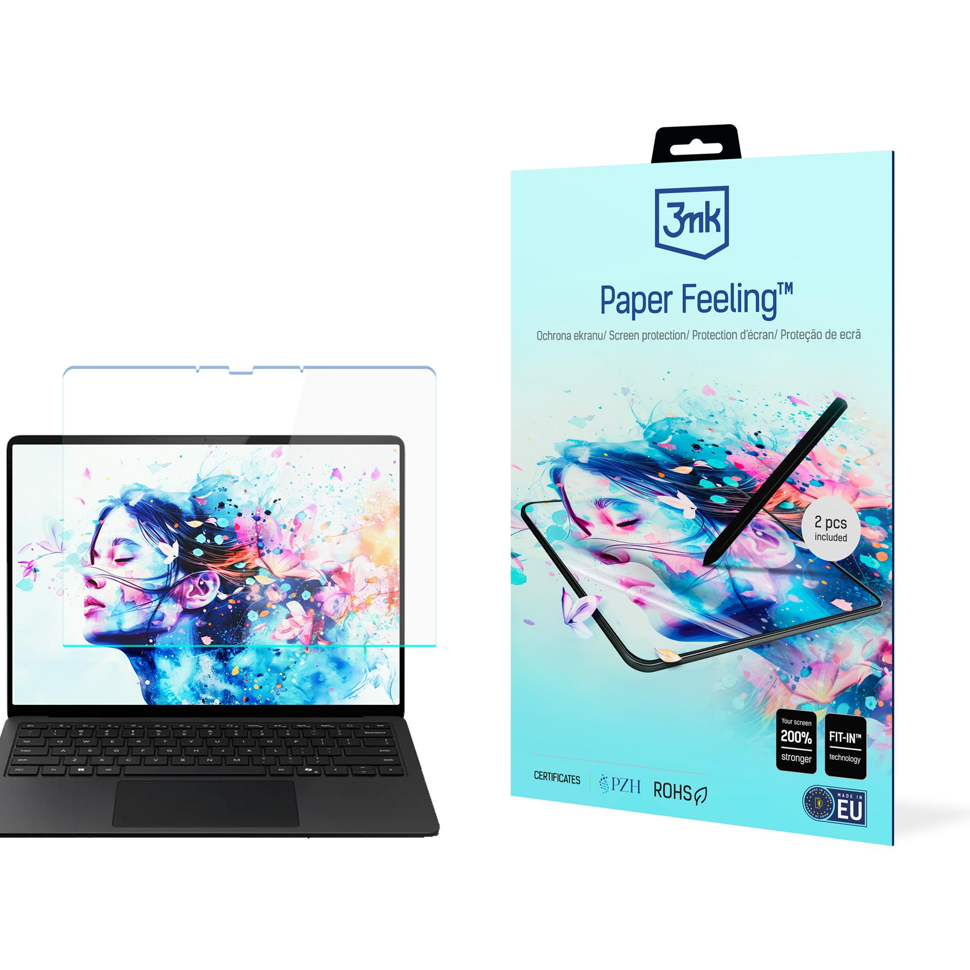 Microsoft Surface Laptop Copilot+ 13" – 3mk Paper Feeling (kuni 15") arvuti ekraanikaitse