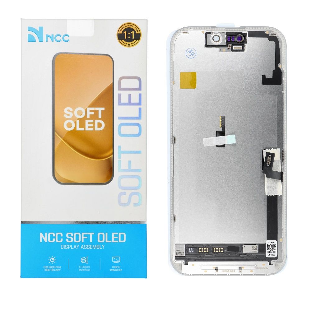 NCC Soft OLED ekraanimoodul mudelile iPhone 17, 120 Hz (toetab IC teisaldamist)