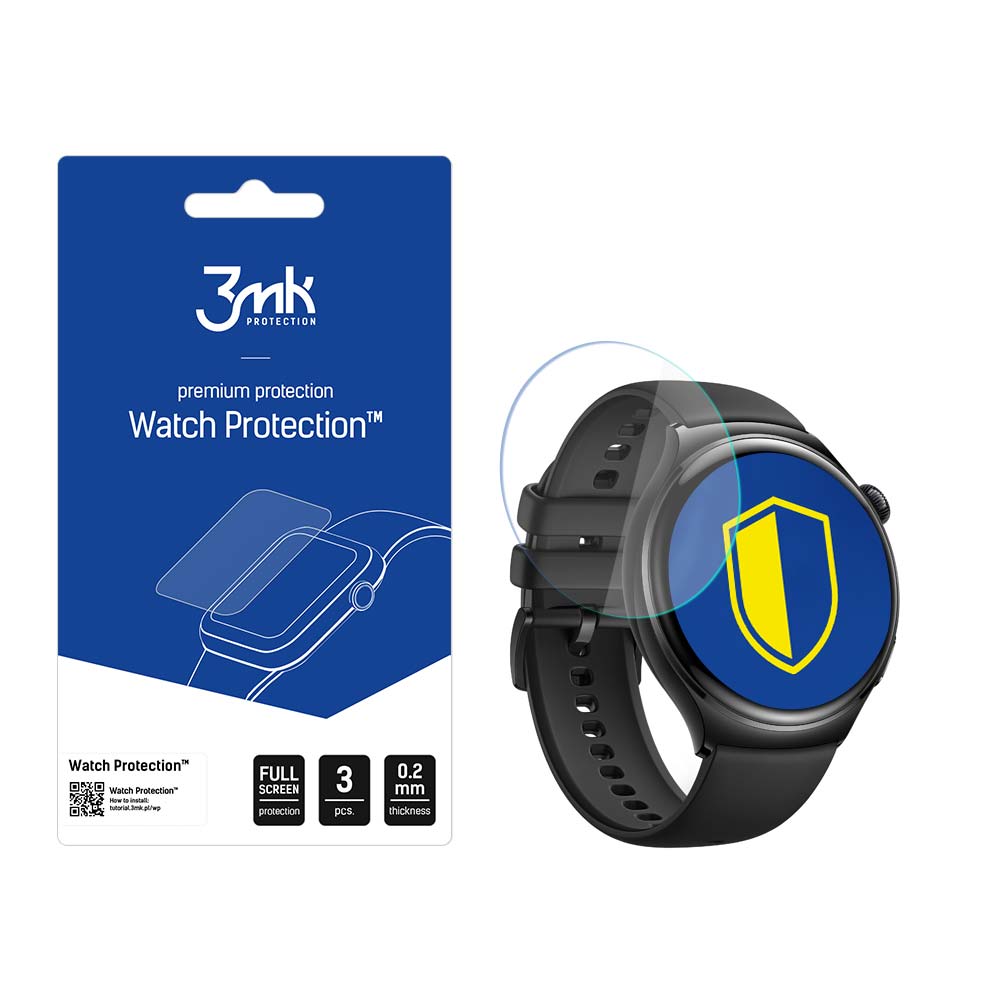 Huawei Watch 4 – 3mk Watch Protection ARC nutikella ekraanikaitse