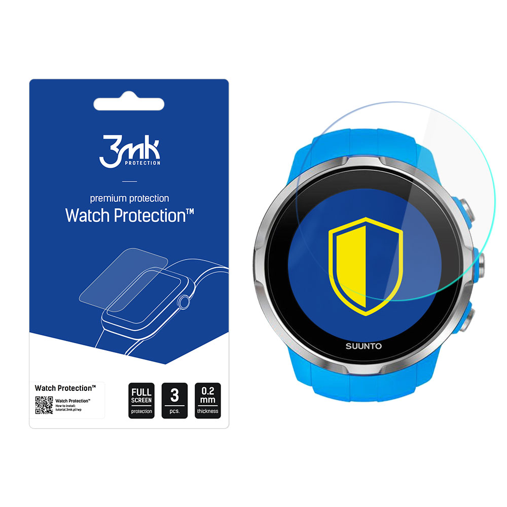 Sunnto Spartan Sport HR – 3mk Watch Protection FlexibleGlass nutikella ekraanikaitse