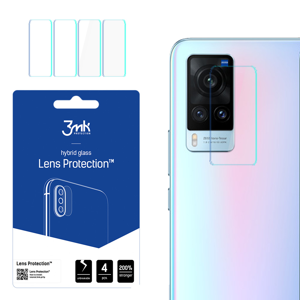 Vivo X60t 5G – 3mk Lens Protection kaamera objektiivi kaitse