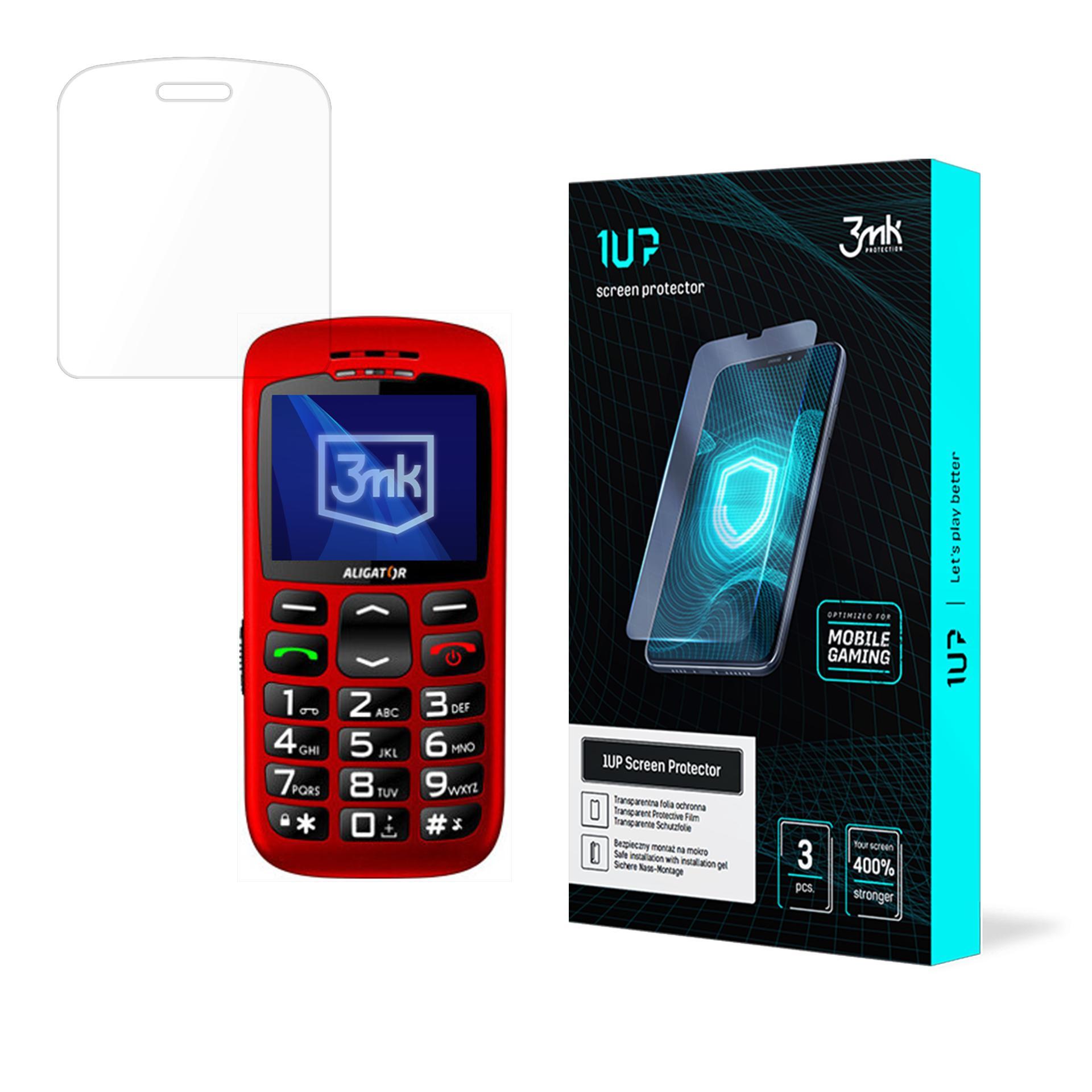 Aligator A690 Senior – 3mk 1UP telefoni ekraanikaitse