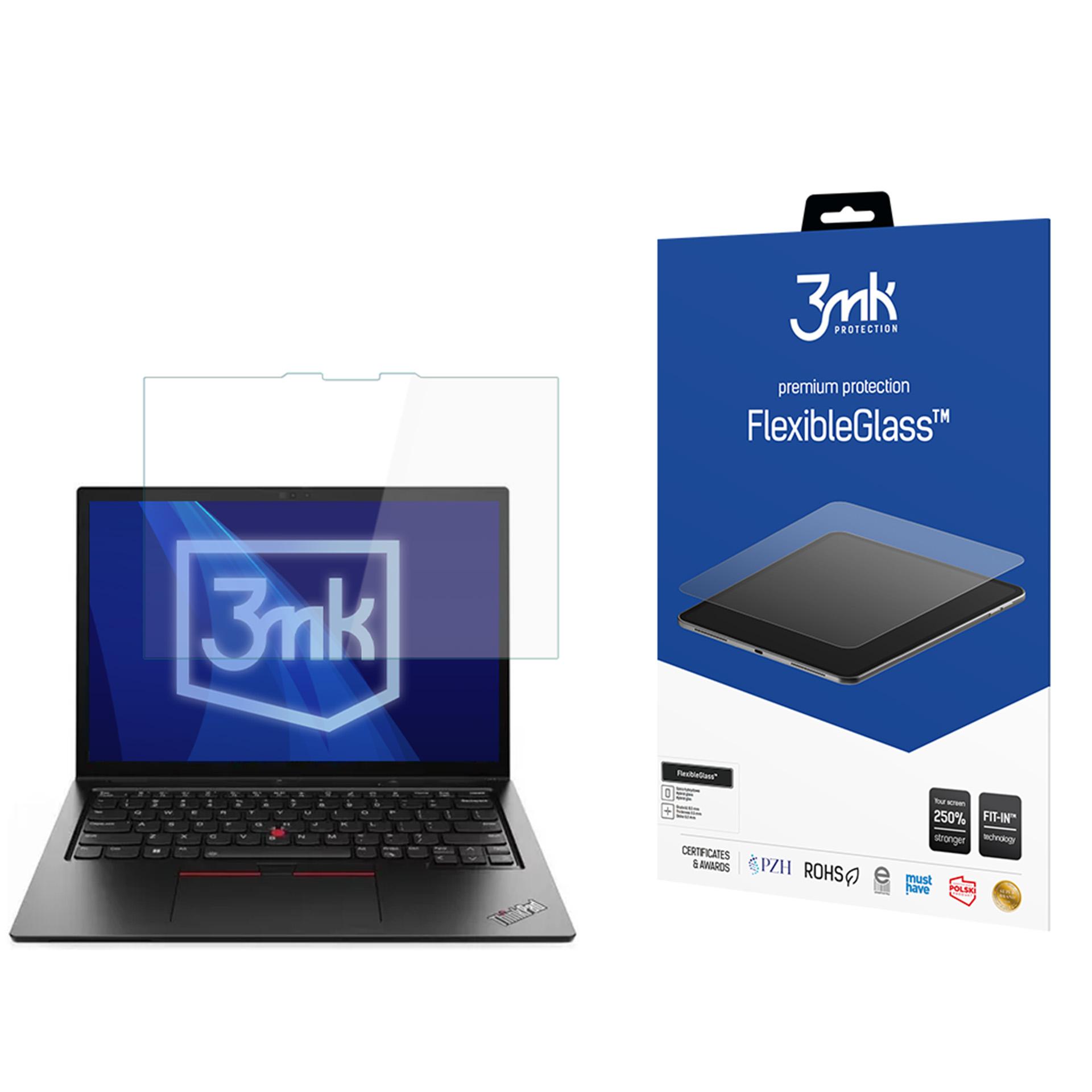 Hybrid Glass 3mk FlexibleGlass jaoks Lenovo ThinkPad L13 2in1 Gen 6