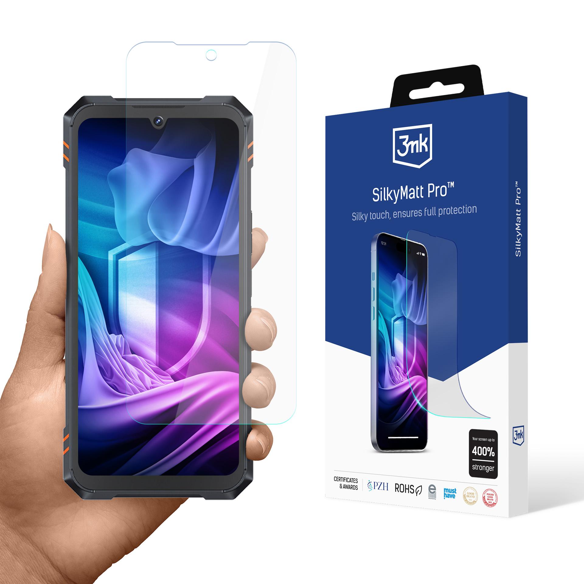 Cubot KingKong Star 2 – 3mk Silky Matt Pro telefoni ekraanikaitse