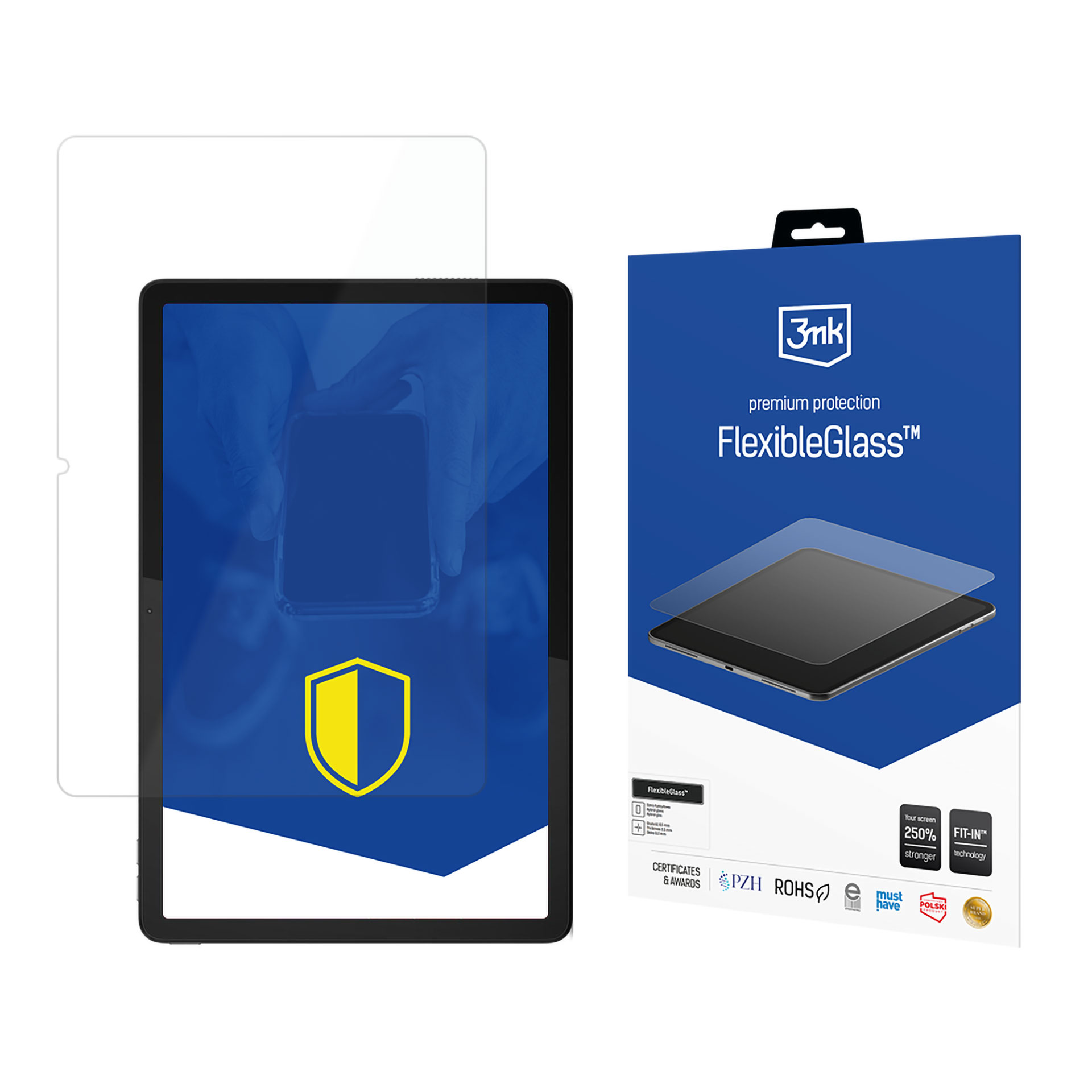 Lenovo Tab B11 – 3mk FlexibleGlass (kuni 13") tahvelarvuti ekraanikaitse
