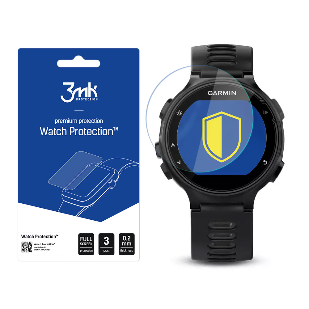 Garmin FR 735XT – 3mk Watch Protection FlexibleGlass nutikella ekraanikaitse