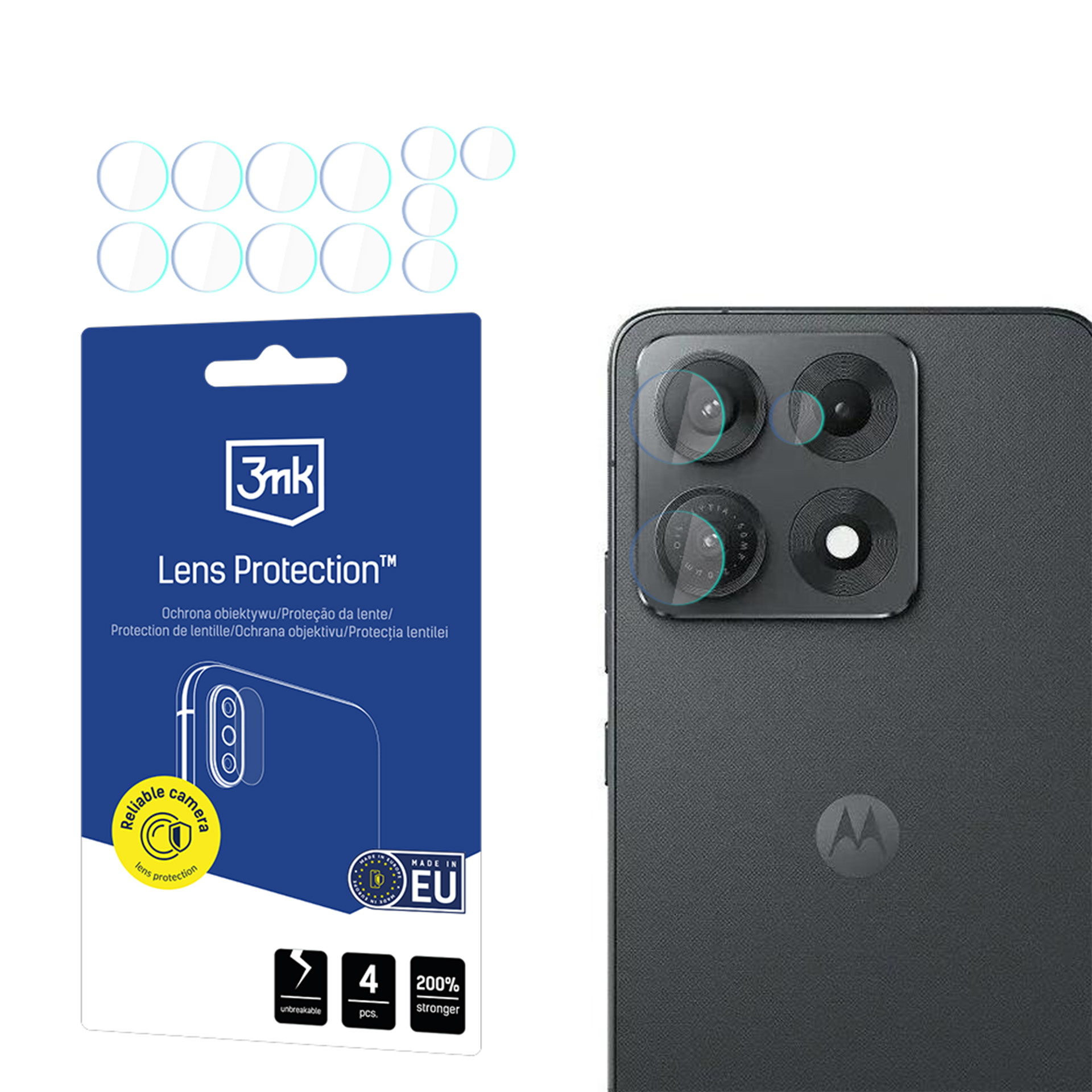 Motorola Edge 70 Max – 3mk Lens Protection kaamera objektiivi kaitse