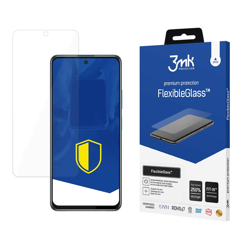 3mk FlexibleGlass™ Hübriidklaas jaoks Xiaomi Redmi Note 11S 5G / 11T 5G