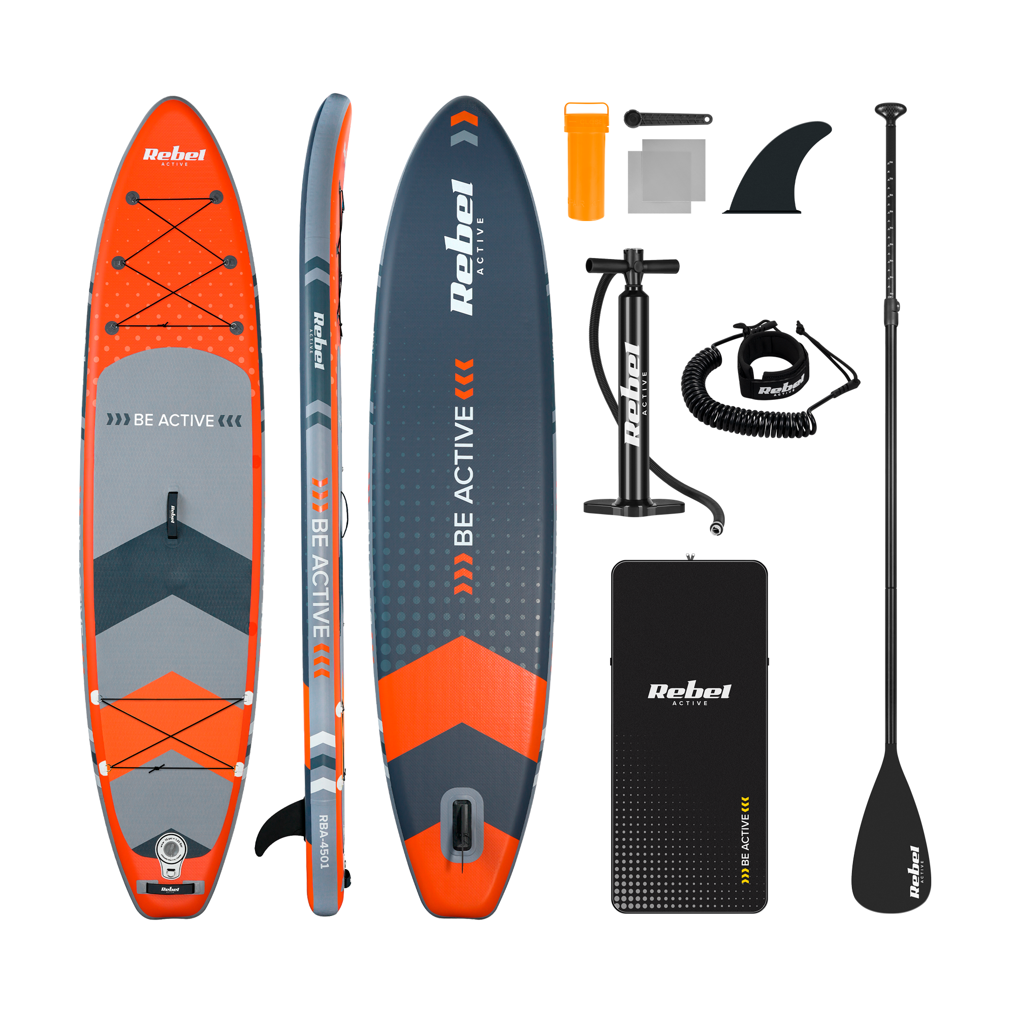 REBEL ACTIVE RBA4500 SUP-laud, oranž