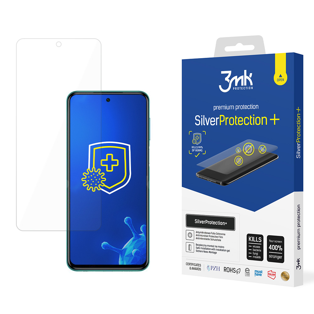Xiaomi Redmi Note 9S – 3mk SilverProtection+ telefoni ekraanikaitse