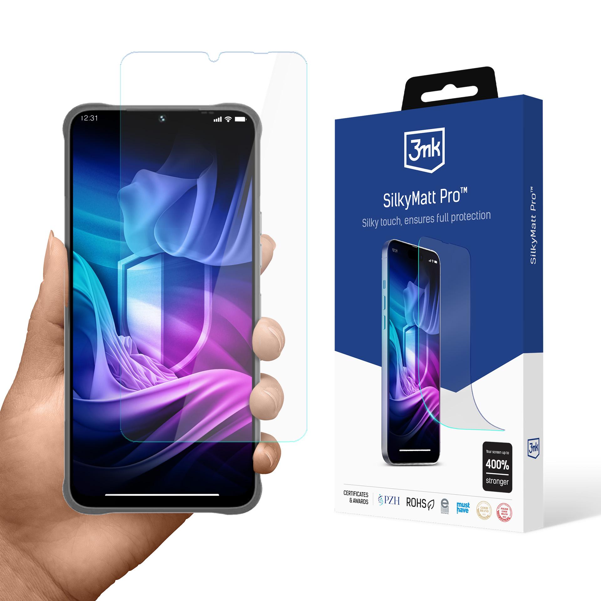 MyPhone Hammer Blade Va 5G – 3mk Silky Matt Pro telefoni ekraanikaitse