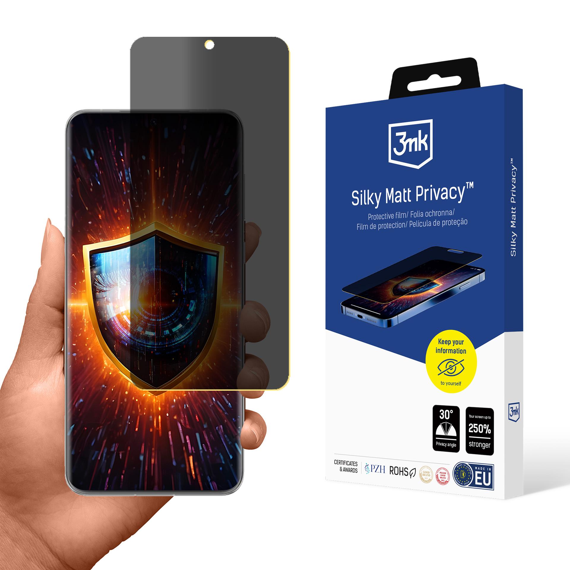 Huawei P60 Pro – 3mk Silky Matt Privacy privaatsusfilter