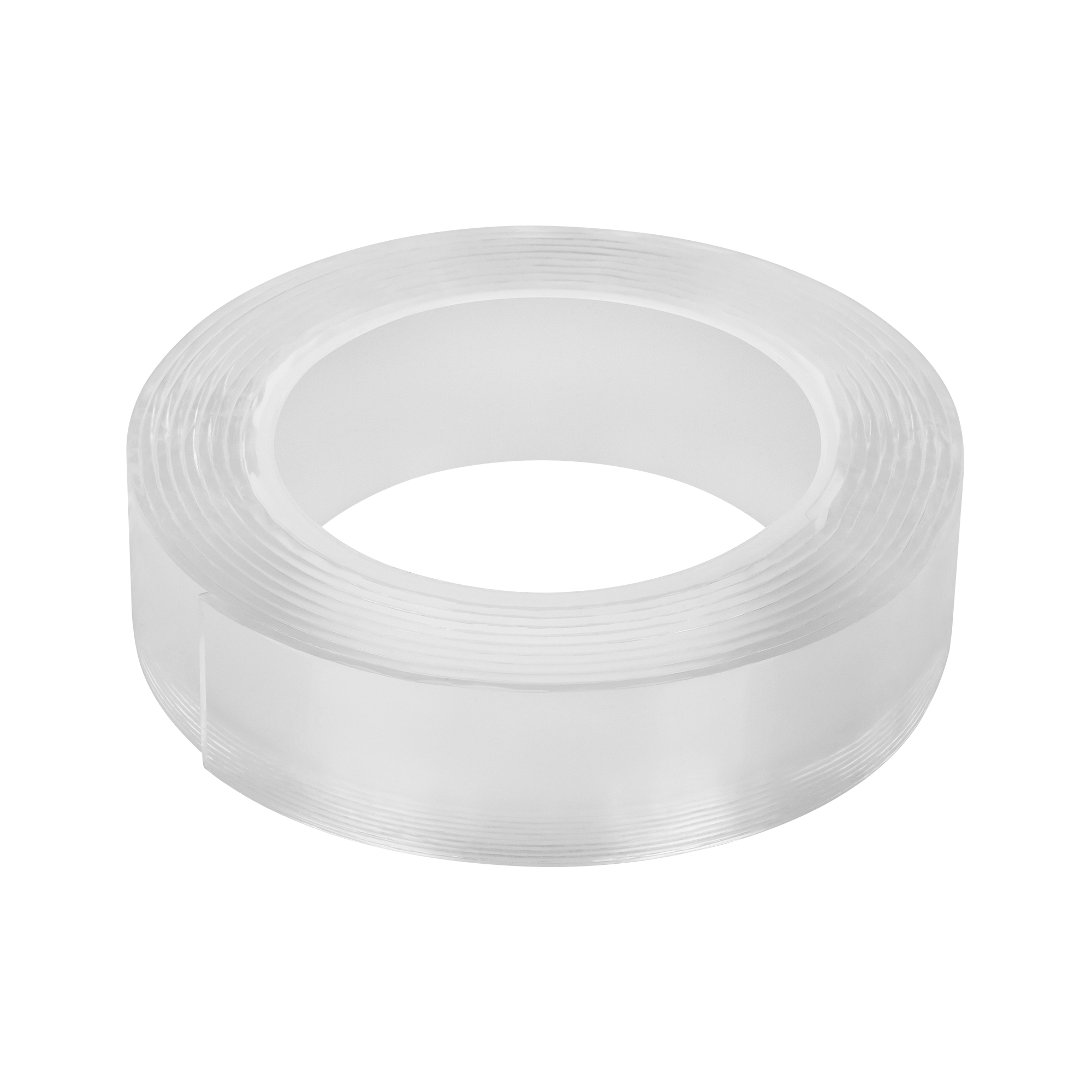 Rebel läbipaistev kahepoolne paigaldusteip, 1 mm x 19 mm x 1,5 m