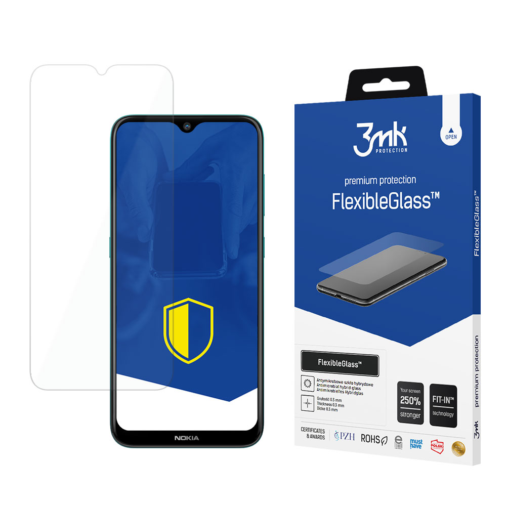 Nokia 2.3 – 3mk FlexibleGlass telefoni ekraanikaitse