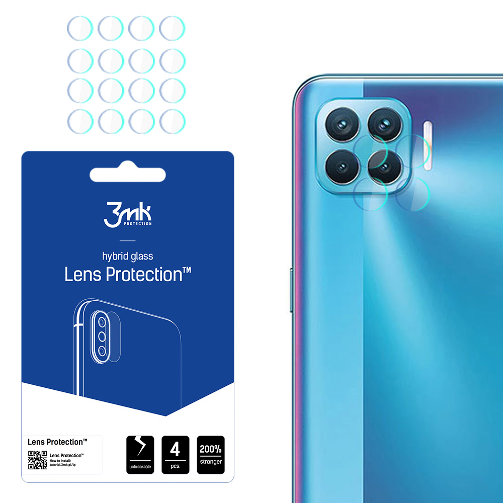 Oppo Reno 4 Lite – 3mk Lens Protection kaamera objektiivi kaitse
