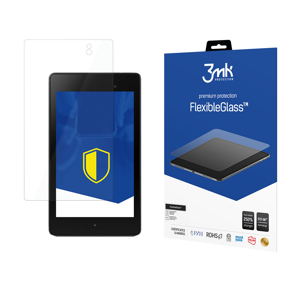 Asus Google Nexus 7 II 2013 – 3mk FlexibleGlass (kuni 8.3") tahvelarvuti ekraanikaitse