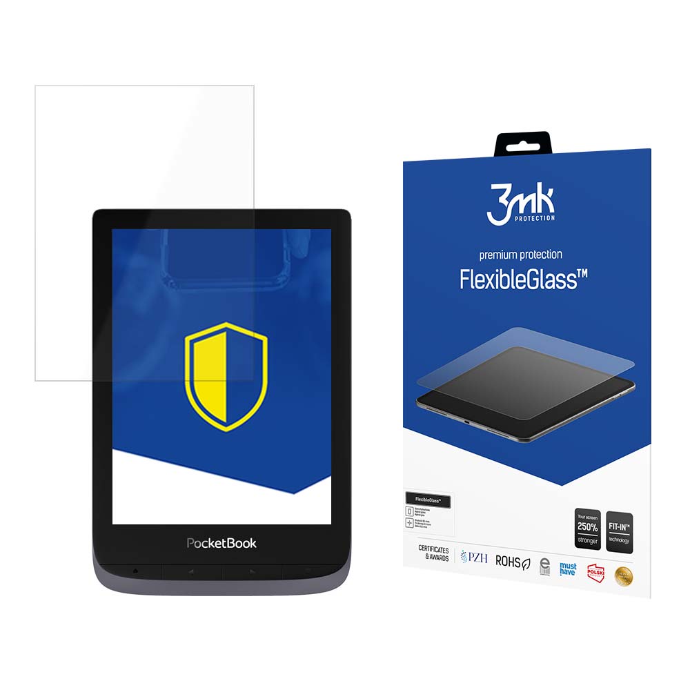 PocketBook InkPad 3 Pro – 3mk FlexibleGlass (kuni 8.3") tahvelarvuti ekraanikaitse