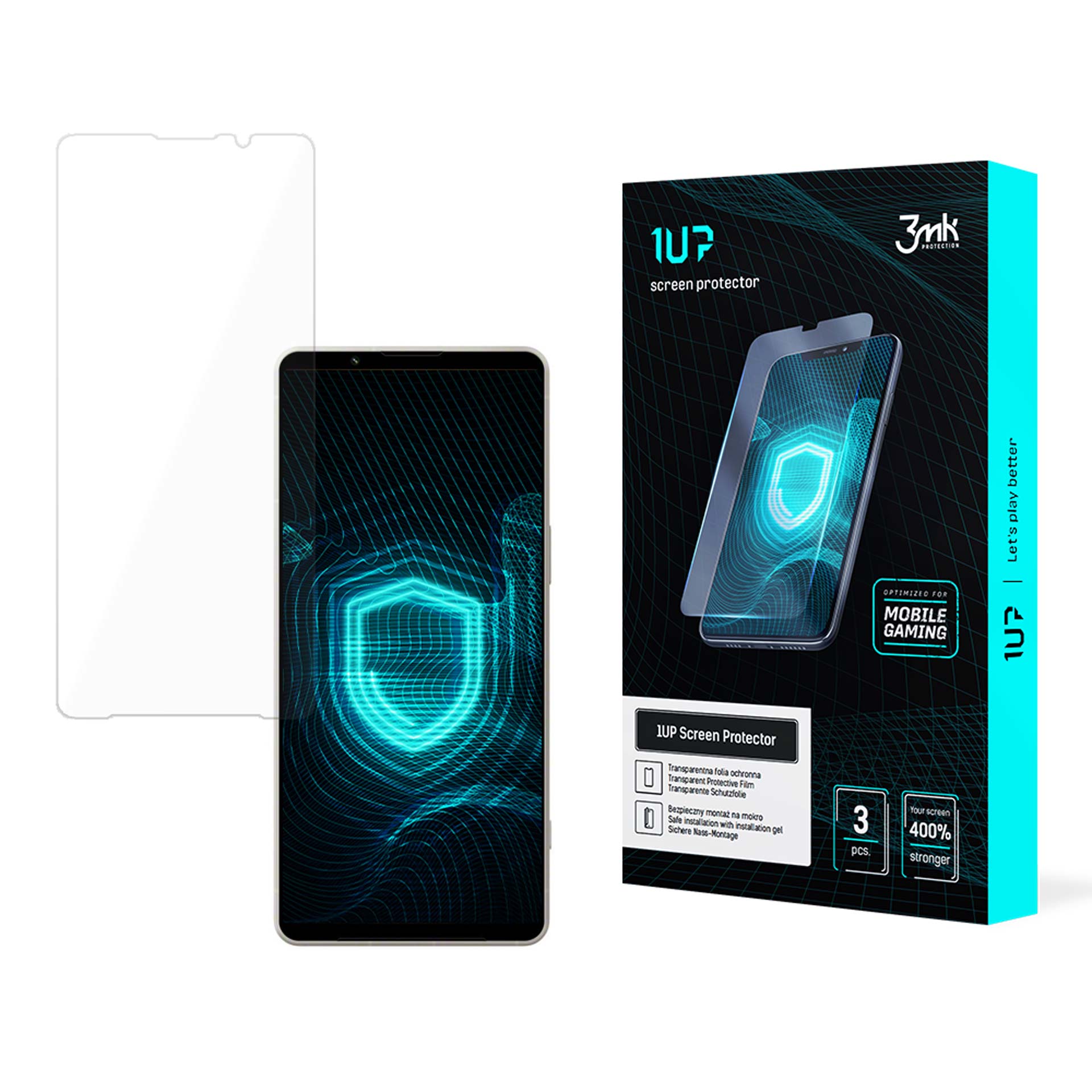 Sony Xperia 1 VI – 3mk 1UP telefoni ekraanikaitse
