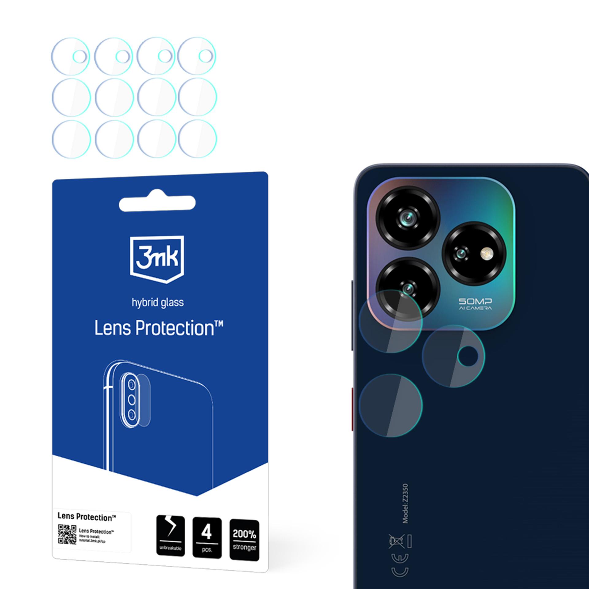 Hübriidklaas jaoks Camera Lens 3mk Lens Protection jaoks ZTE Blade V60 Design