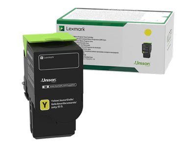 Lexmark 78C20Y0 tagastusprogrammi originaaltoonerikassett, kollane
