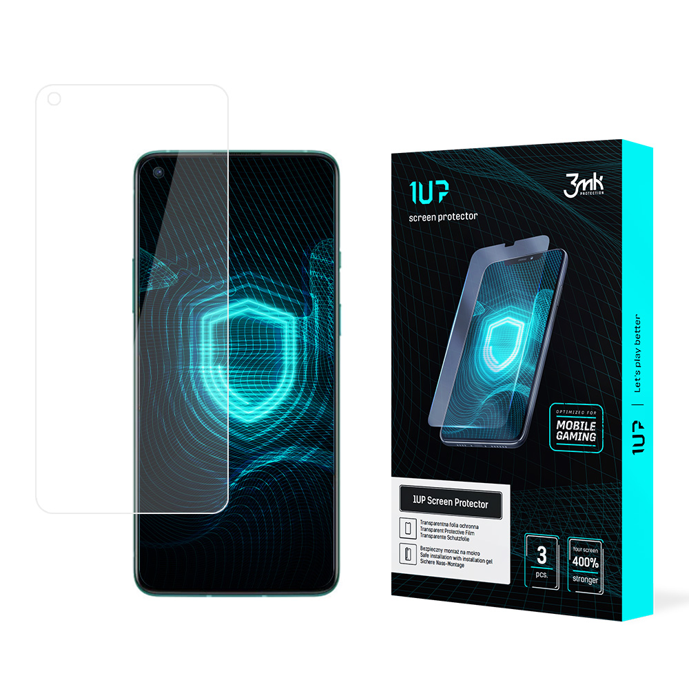 OnePlus 8T 5G – 3mk 1UP telefoni ekraanikaitse