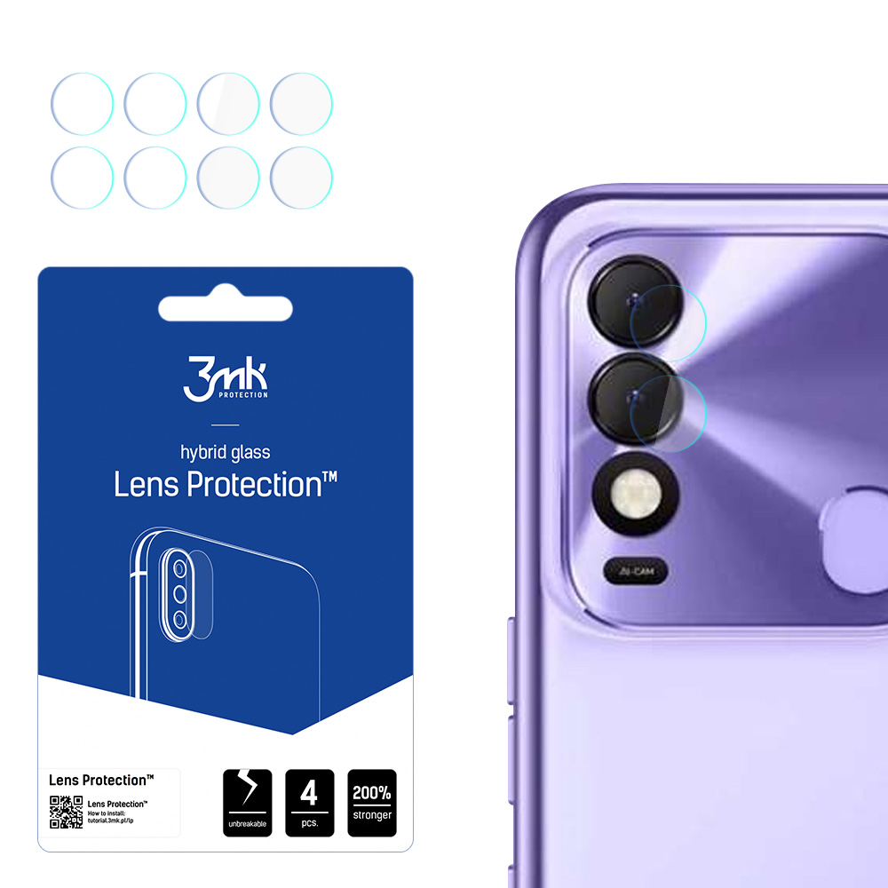 Tecno Spark 8 – 3mk Lens Protection kaamera objektiivi kaitse