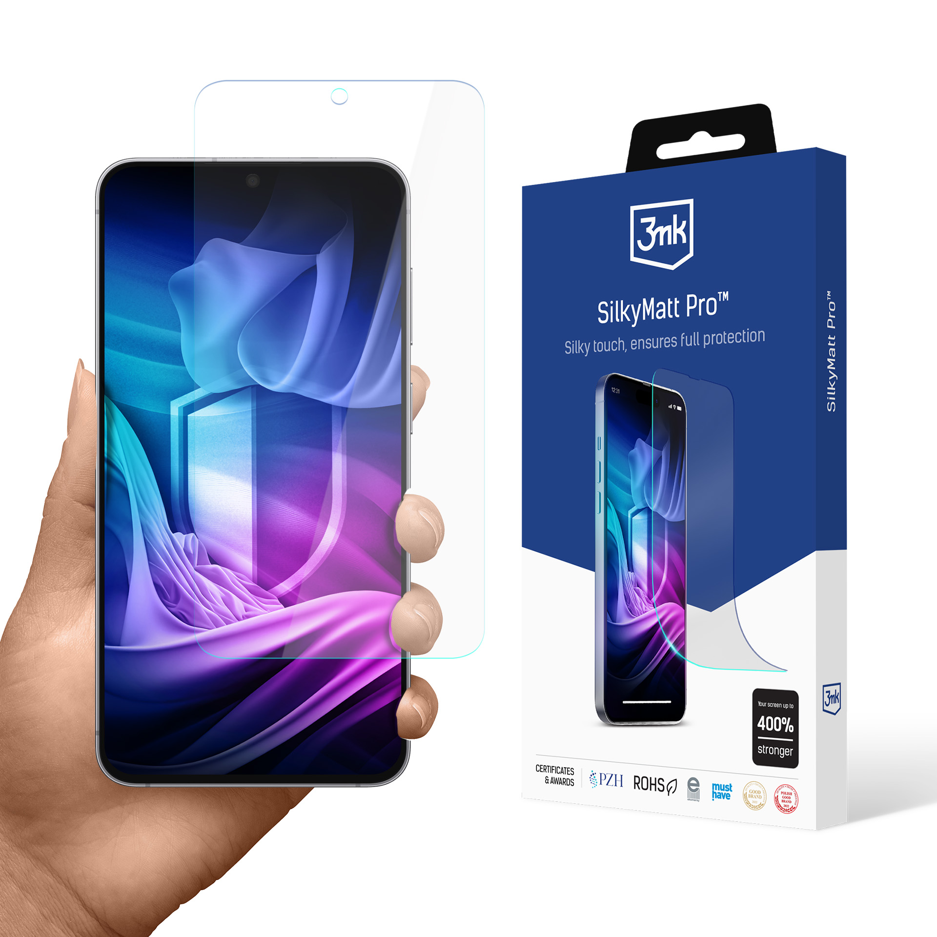 Samsung Galaxy S26 FE – 3mk Silky Matt Pro telefoni ekraanikaitse