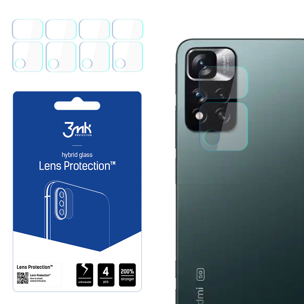 Xiaomi Redmi Note 11 Pro+ 5G – 3mk Lens Protection kaamera objektiivi kaitse