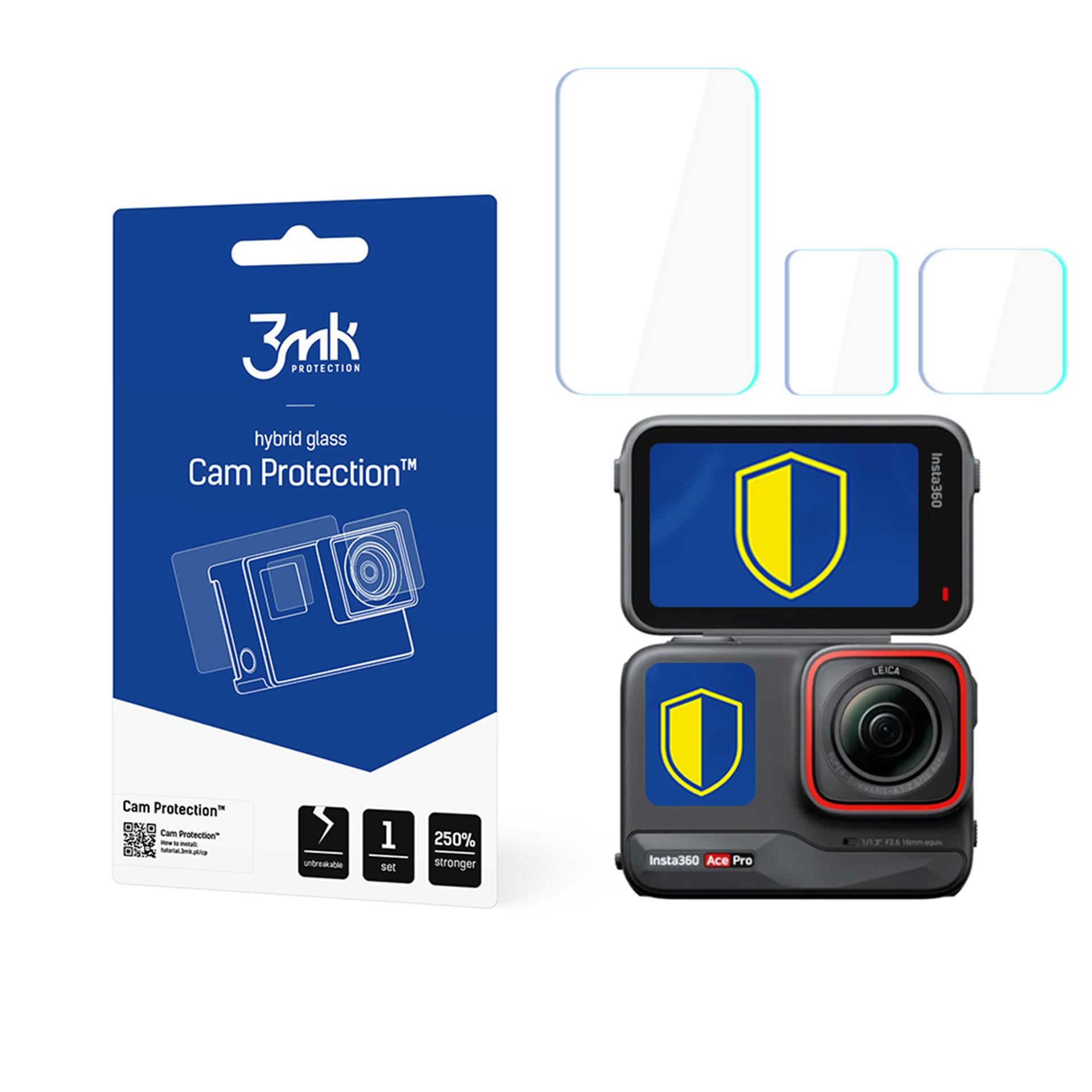 Insta360 Ace Pro – 3mk Cam Protection kaamera ekraanikaitse