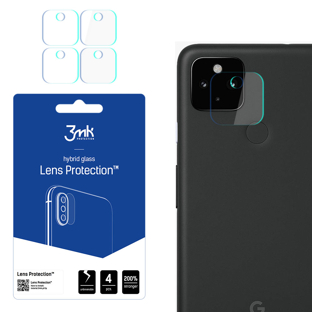 Google Pixel 4A 5G – 3mk Lens Protection kaamera objektiivi kaitse