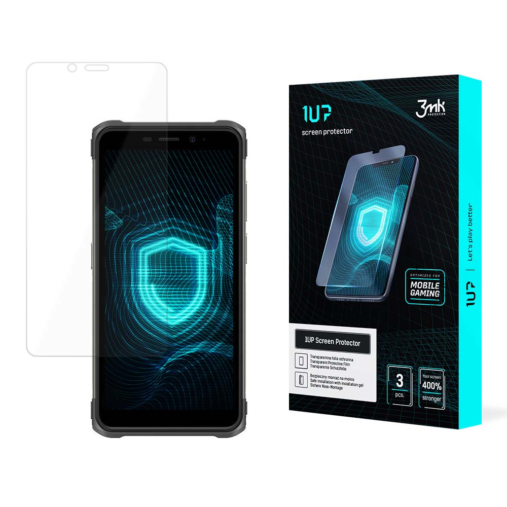 Ulefone Armor X10 Pro – 3mk 1UP telefoni ekraanikaitse