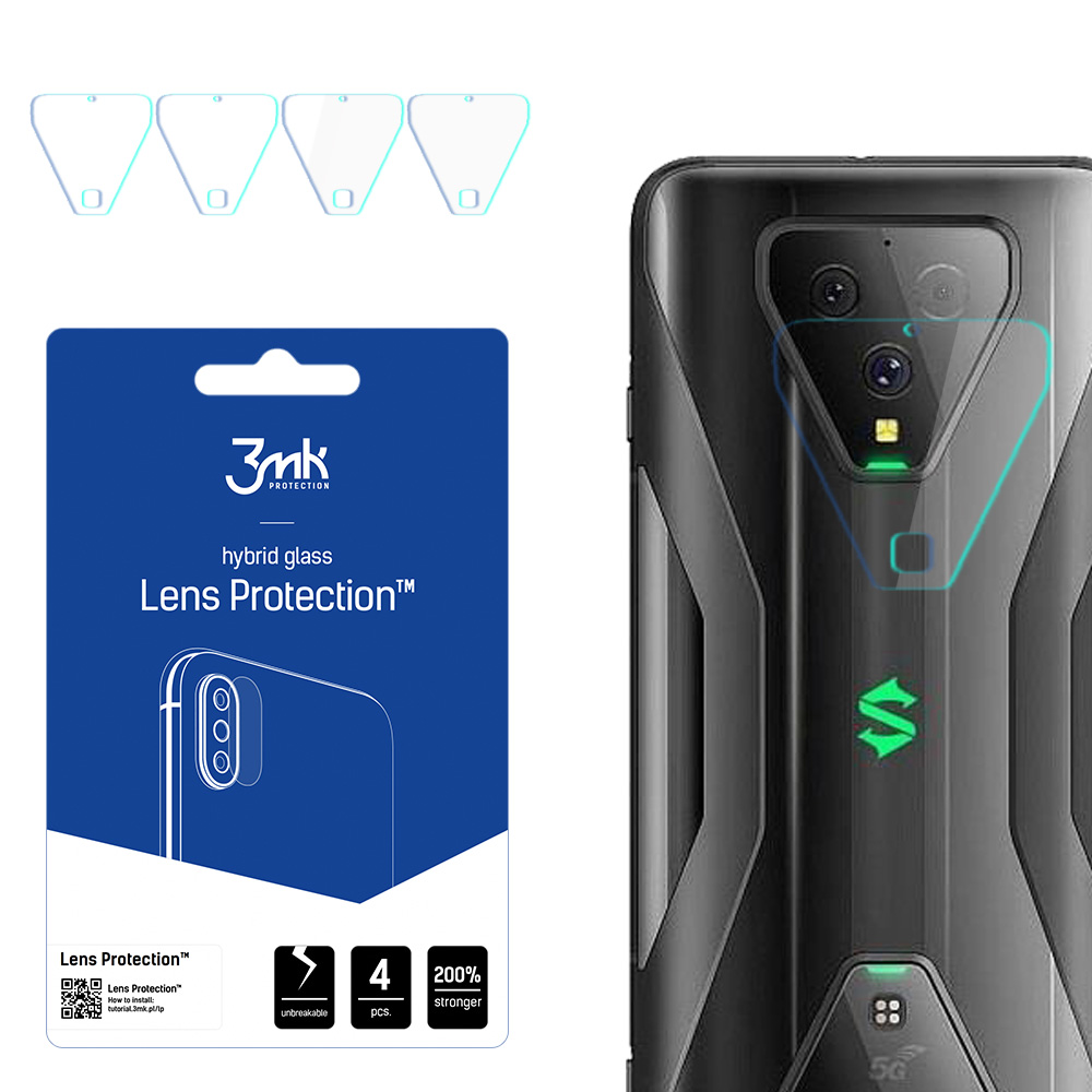 Xiaomi Black Shark 3 Pro – 3mk Lens Protection kaamera objektiivi kaitse