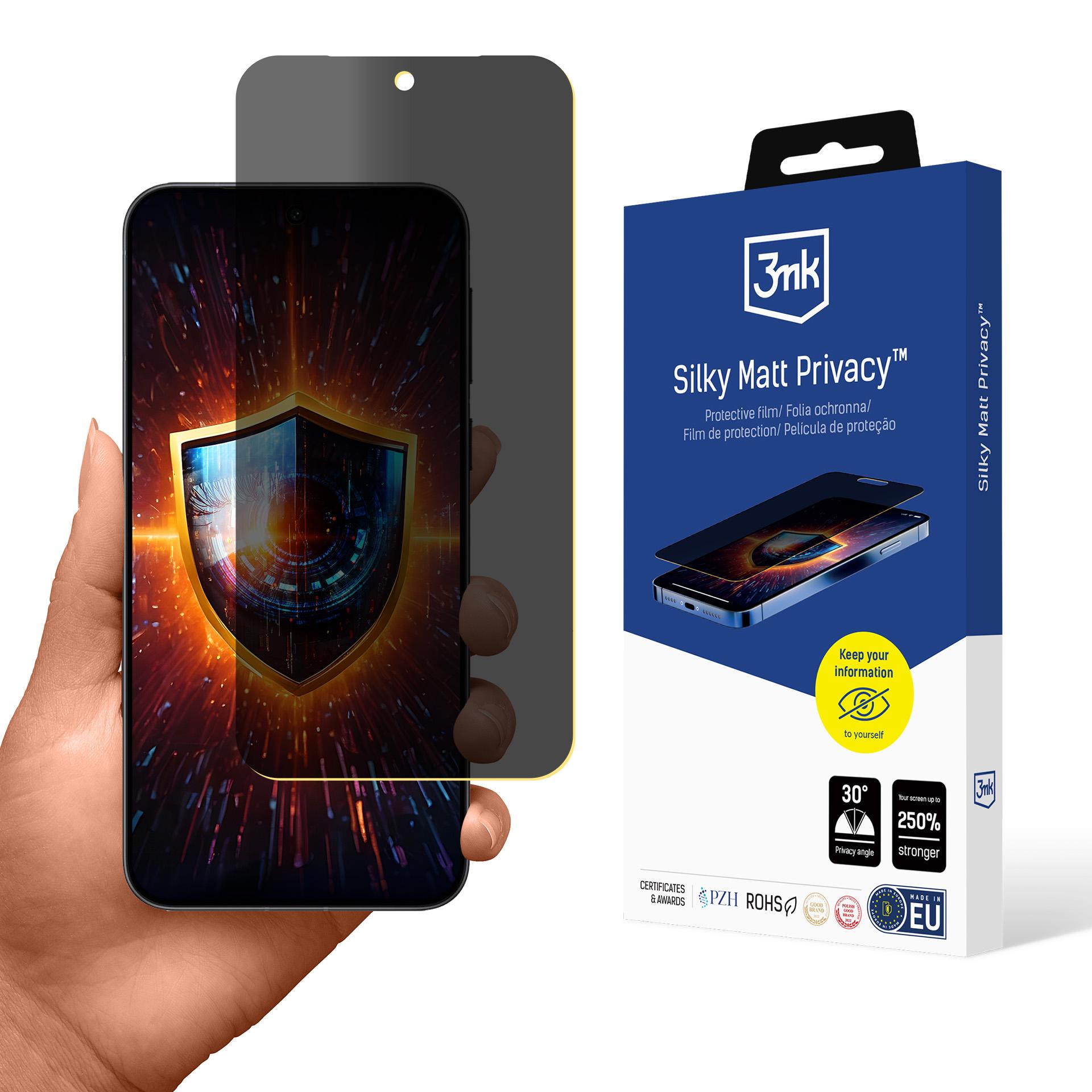 Vivo X200 FE – 3mk Silky Matt Privacy privaatsusfilter