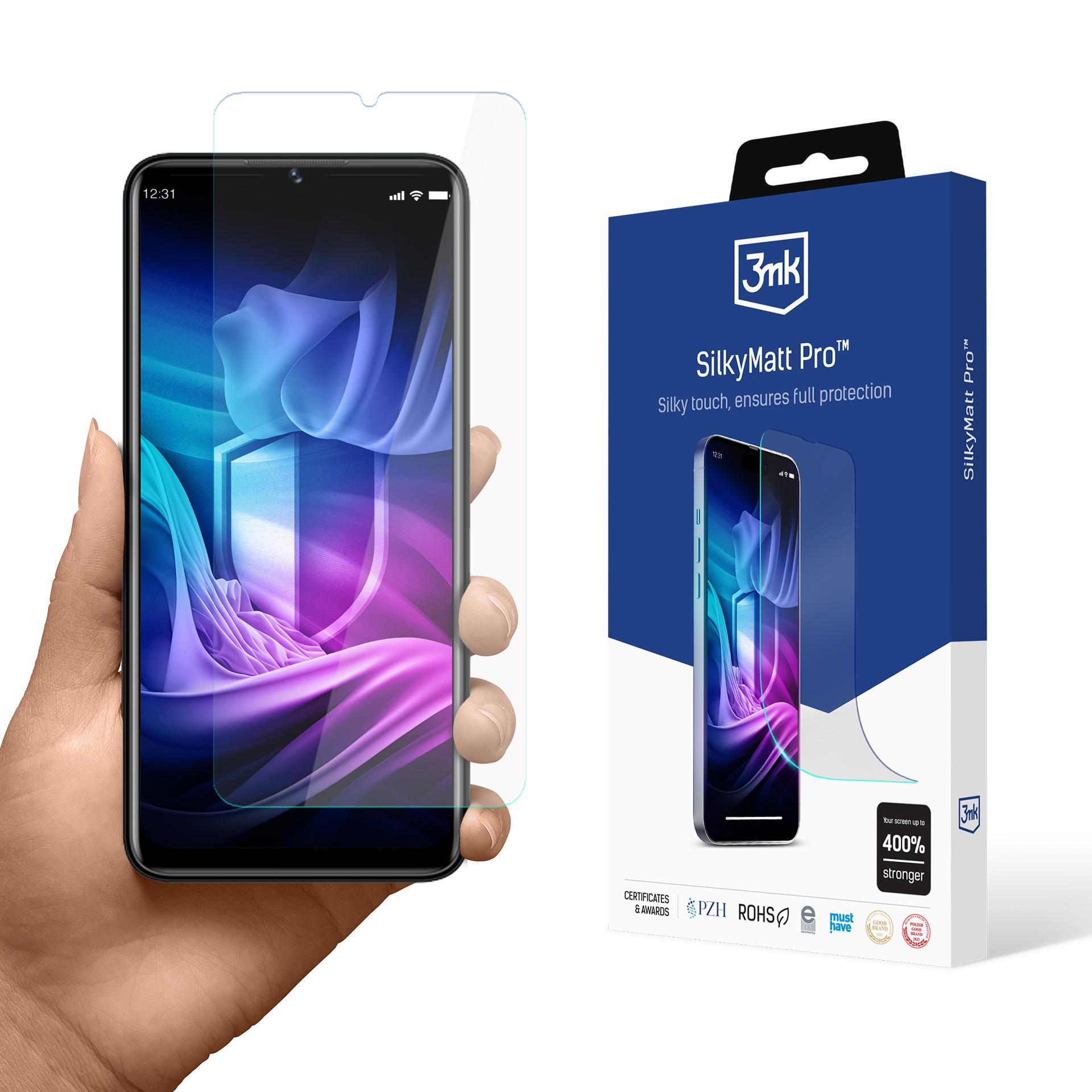 Oukitel C53 – 3mk Silky Matt Pro telefoni ekraanikaitse