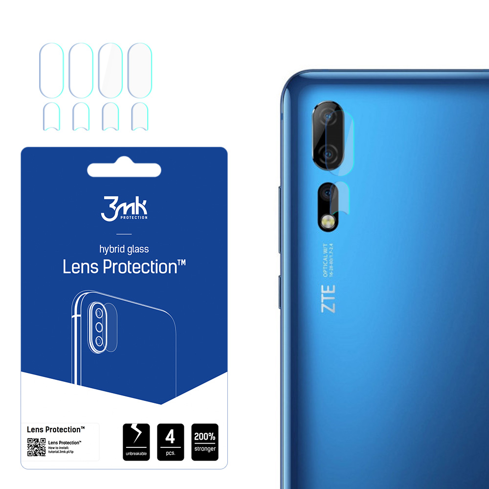 ZTE Axon 10 Pro 4G – 3mk Lens Protection kaamera objektiivi kaitse