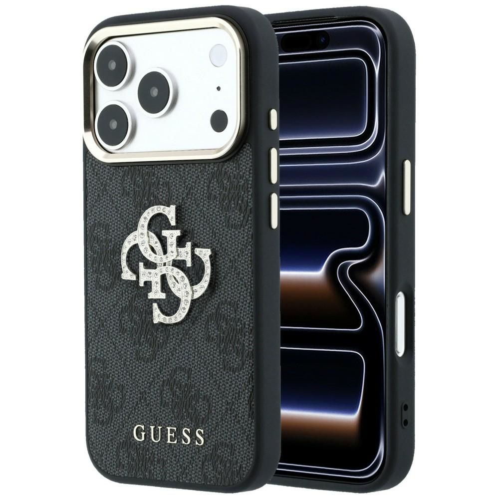 Ümbris mudelile IPHONE 18 Pro /17 Pro (Big Strass Logo 4G) (värv: pruun)