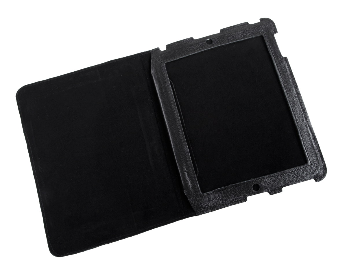 Nahast ümbris Apple iPad 3 jaoks, must