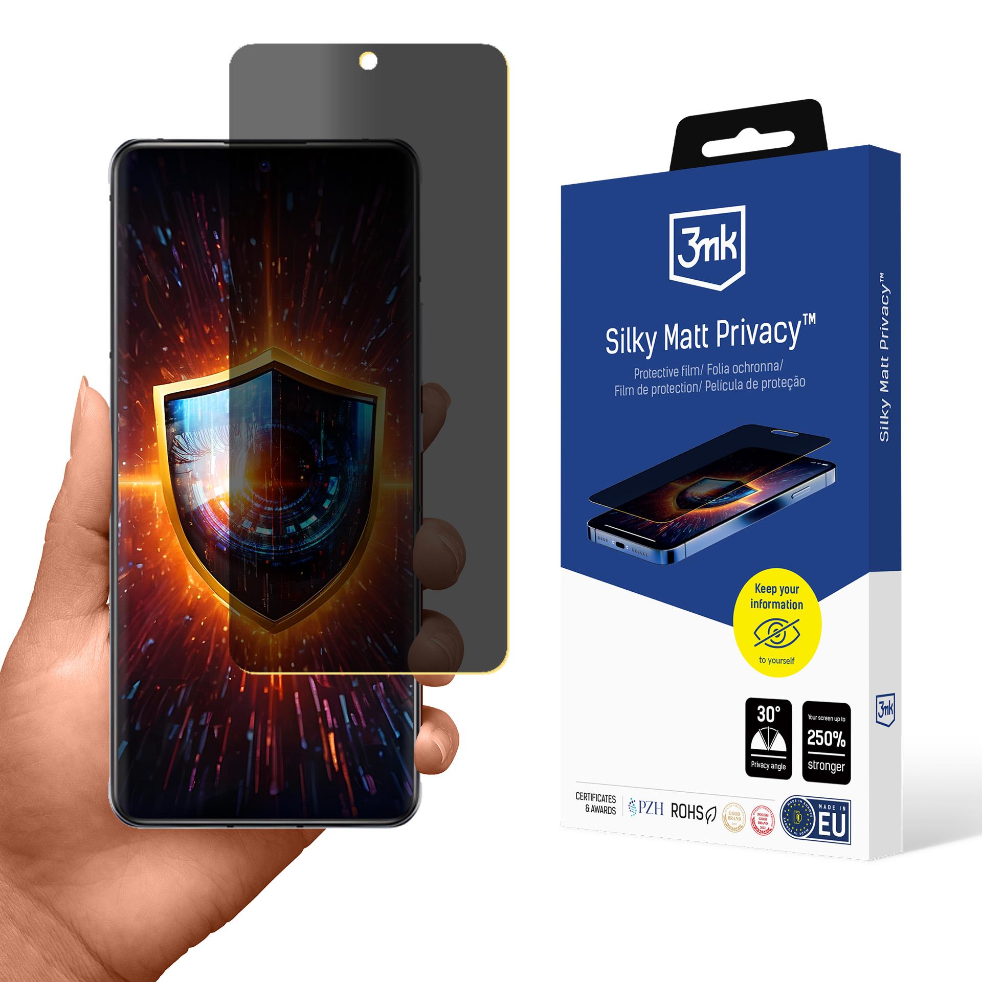 Nubia Red Magic 6R – 3mk Silky Matt Privacy privaatsusfilter