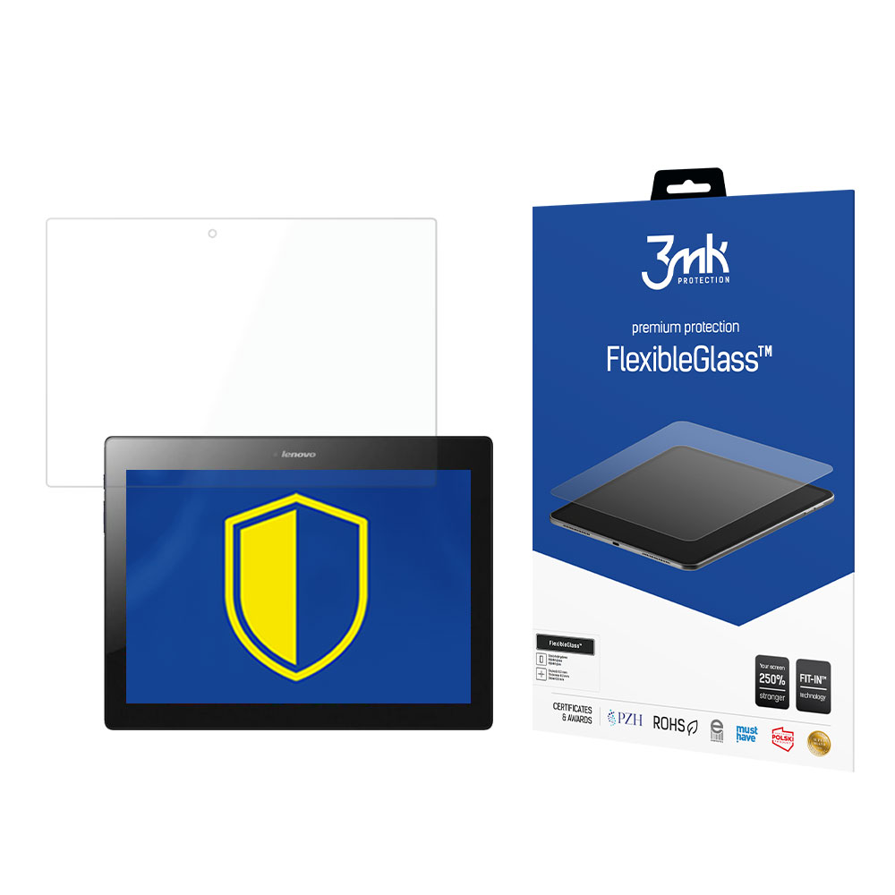 Lenovo Tab 2 A10-70L – 3mk FlexibleGlass (kuni 11") tahvelarvuti ekraanikaitse