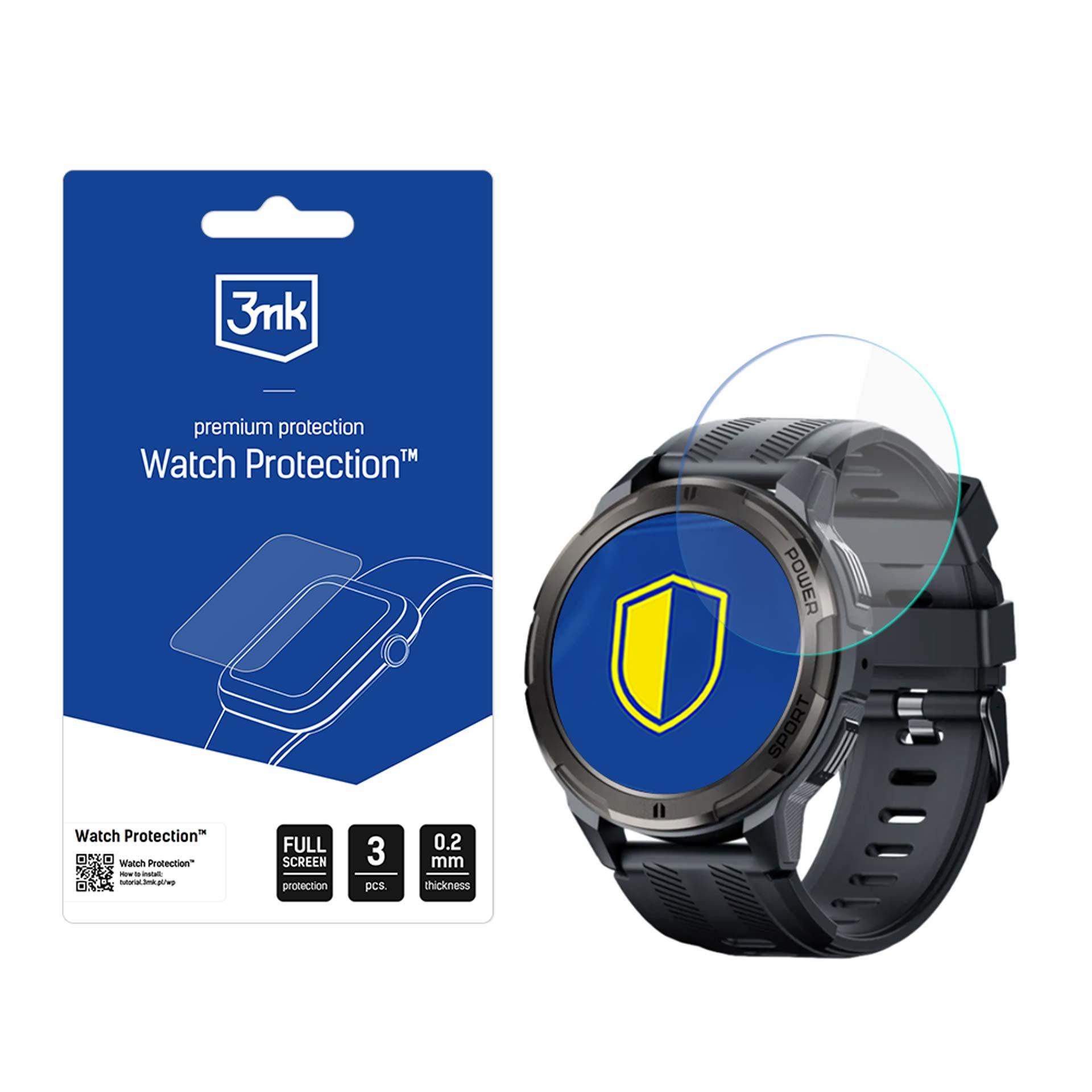 Rubicon RNCF26 – 3mk Watch Protection FlexibleGlass nutikella ekraanikaitse