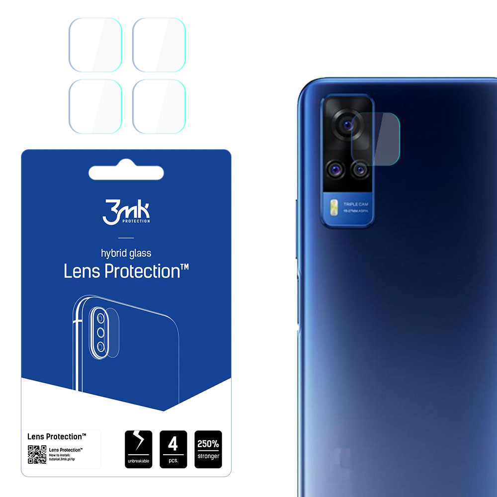 Vivo Y51 2020 – 3mk Lens Protection kaamera objektiivi kaitse
