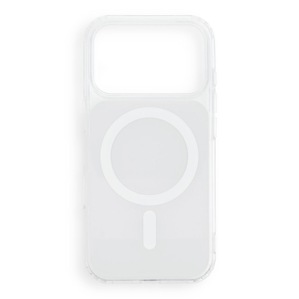 Kaitseümbris seadmele iPhone 18 Pro / 17 Pro: Clear Fusion Mag Cover, MagSafe'iga ühilduv, värv: valge