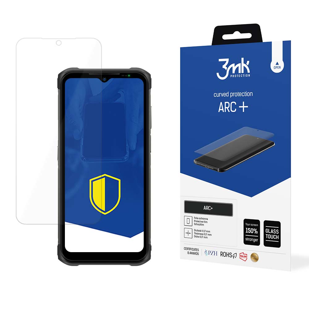Ulefone Armor 12S – 3mk ARC+ telefoni ekraanikaitse