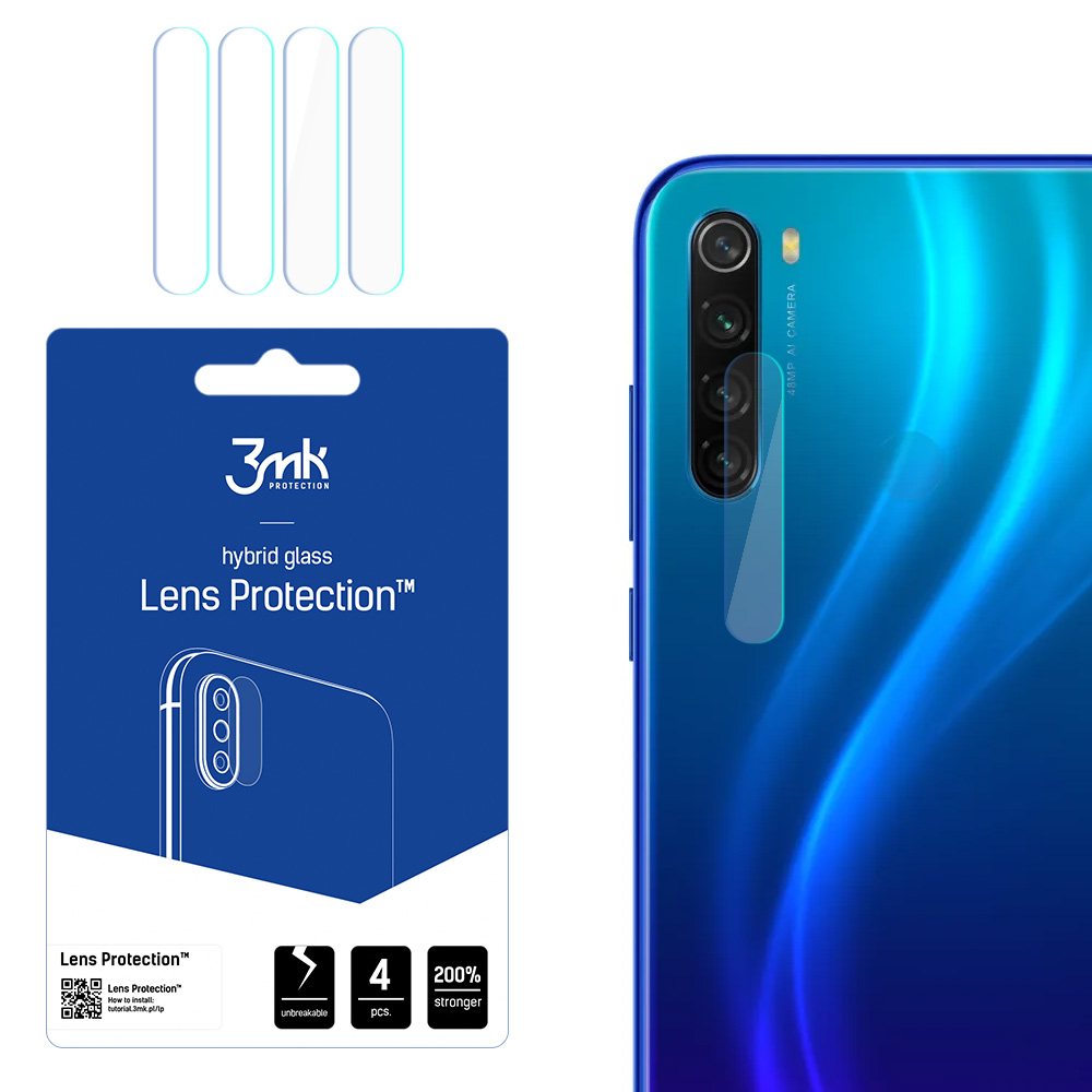 Xiaomi Redmi Note 8 2021 – 3mk Lens Protection kaamera objektiivi kaitse