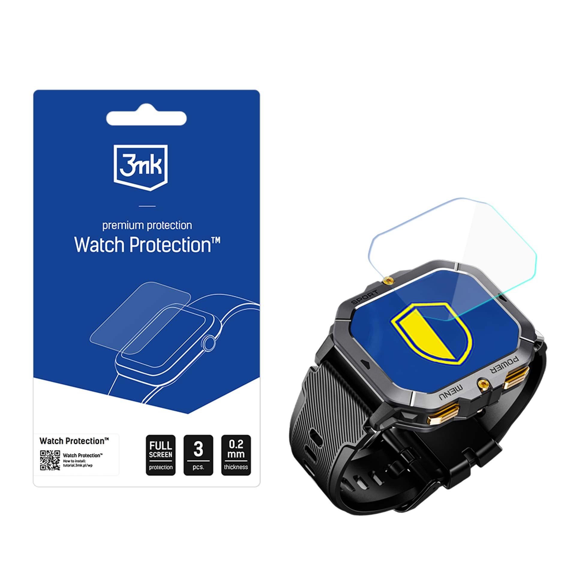 Rubicon RNCF23 – 3mk Watch Protection FlexibleGlass nutikella ekraanikaitse